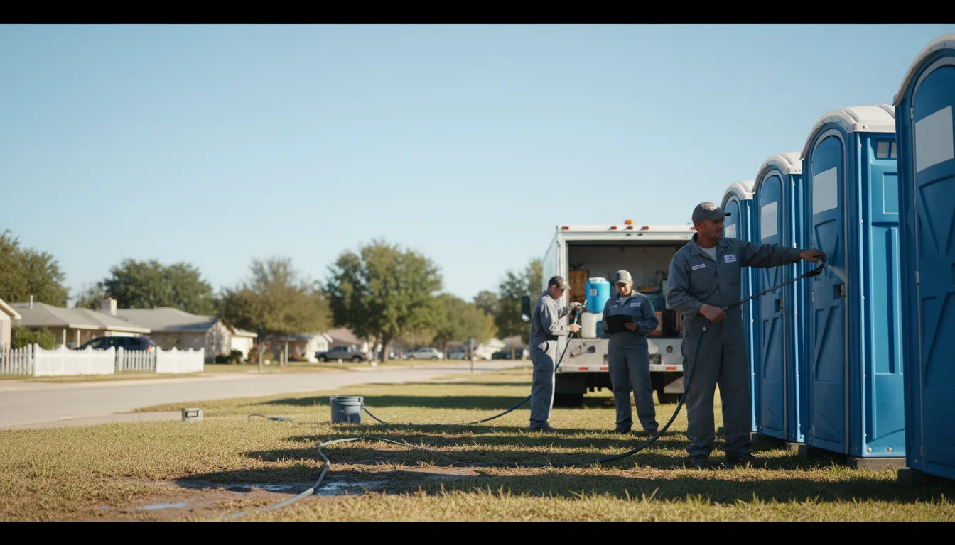 Long-Term Portable Toilet Rental in Latta, SC near me